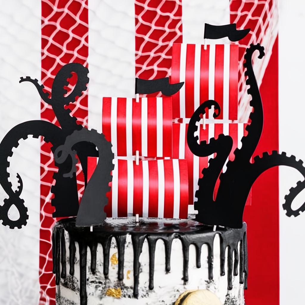 Caketopper Piraten, 13,5-21cm PartyDeco 2