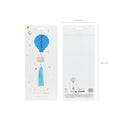 Dekoration aus Seidenpapier Ballon, blau PartyDeco 4