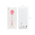 Dekoration aus Seidenpapier Ballon, rosa PartyDeco 3