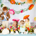 Dekoration aus Seidenpapier Blumen, 35 cm PartyDeco 7