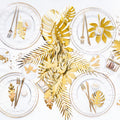 Dekorationen Aloha - tropische Blätter, gold PartyDeco 3