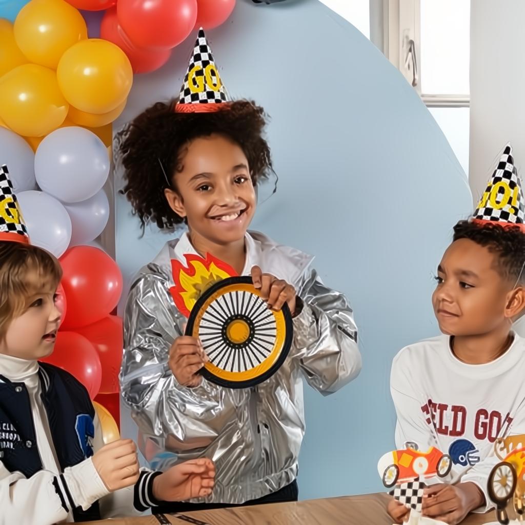 Dekorationen für Muffins - Autos, 12 cm PartyDeco 7