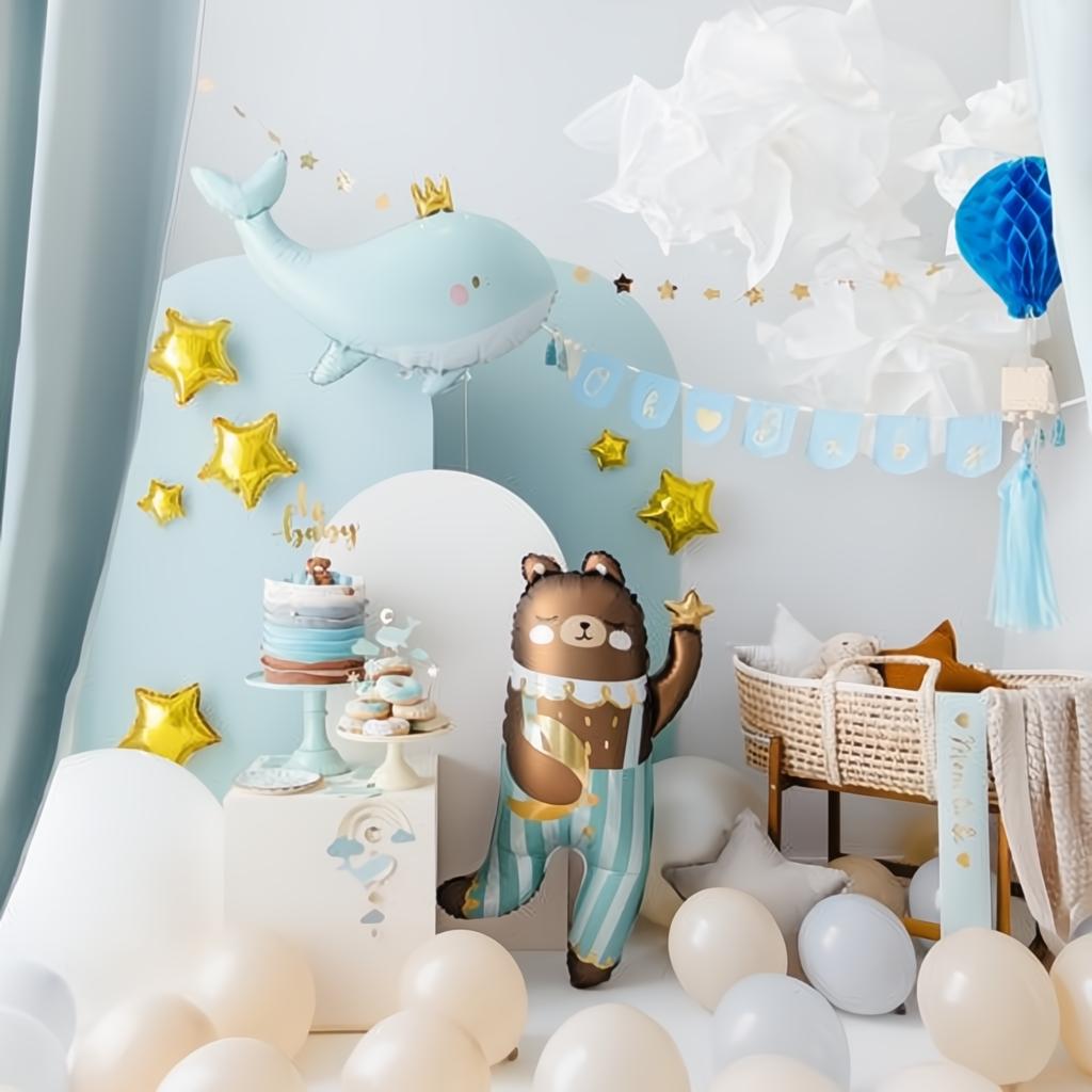 Dekorationen für Muffins - Wal, 11-13.5cm PartyDeco 4