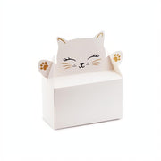 Dekorative Kuchenboxen in Katzenform PartyDeco 1