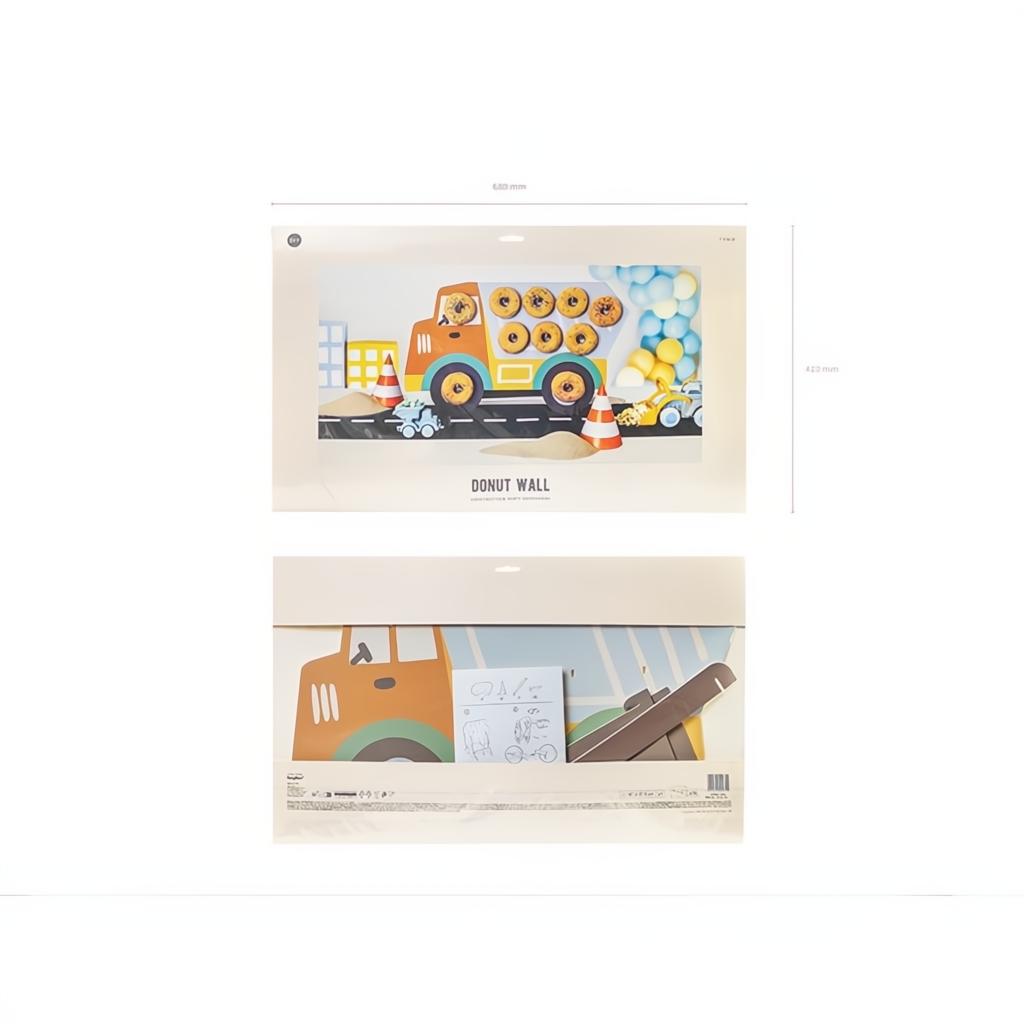 Donutsständer Truck, 61x37,5 cm PartyDeco 4