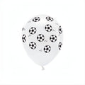Eco Ballons 33 cm pastell, Fussball, weiss PartyDeco 1