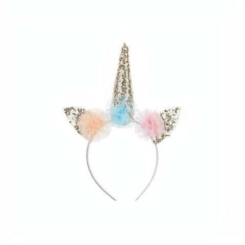 Einhornhorn-Stirnband, 26,5x17,2 cm PartyDeco 1