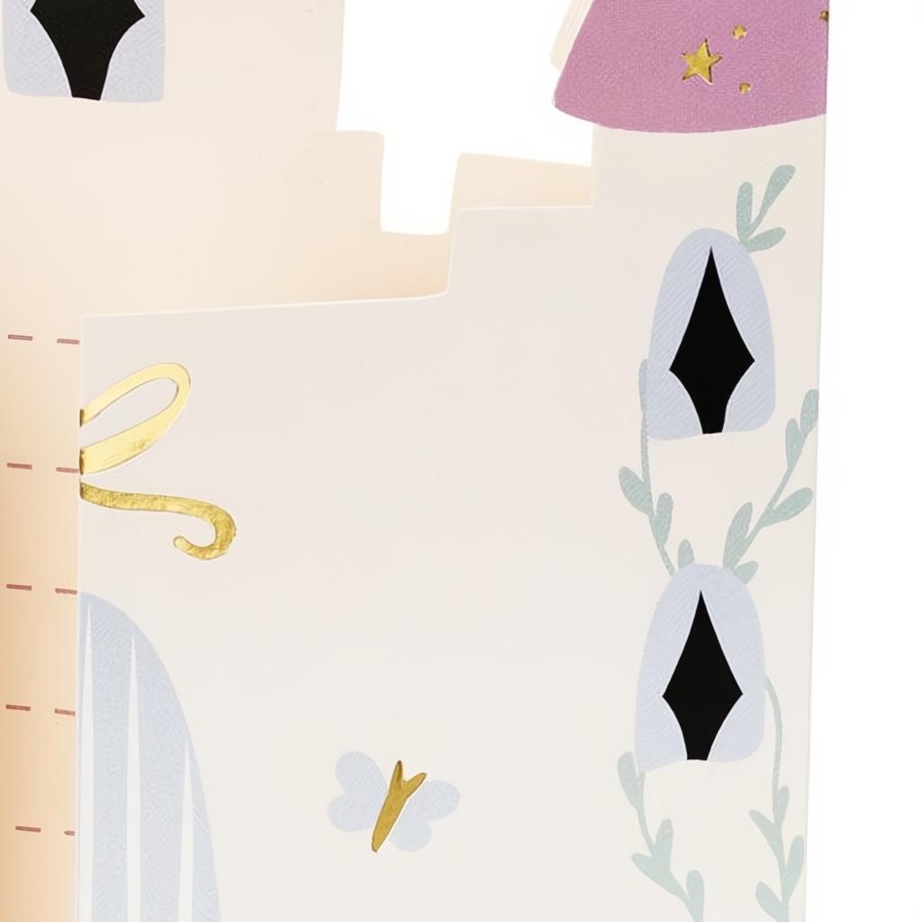 Einladung Schloss, 12,5x15,5 cm PartyDeco 2