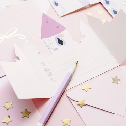 Einladung Schloss, 12,5x15,5 cm PartyDeco 5