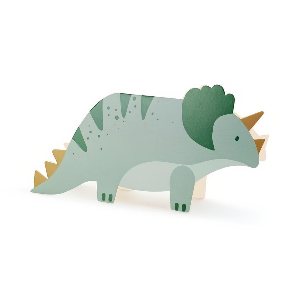 Einladungen Triceratops, Mischung PartyDeco 1