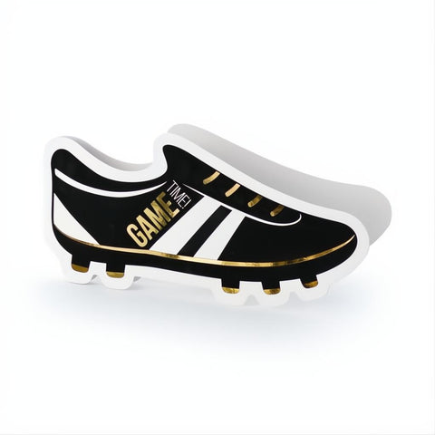 Einladungskarte Fussball 19 x 9 cm, 6 Stück PartyDeco 1