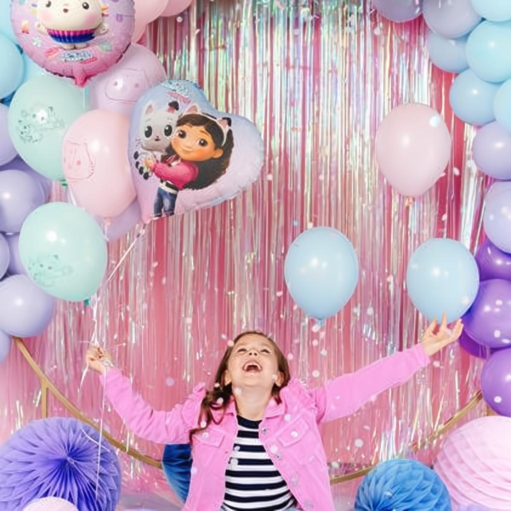 Folieballon Herz Gabby's Dollhouse, 35cm PartyDeco 3
