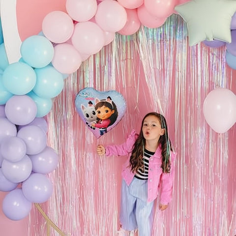 Folieballon Herz Gabby's Dollhouse, 35cm PartyDeco 4