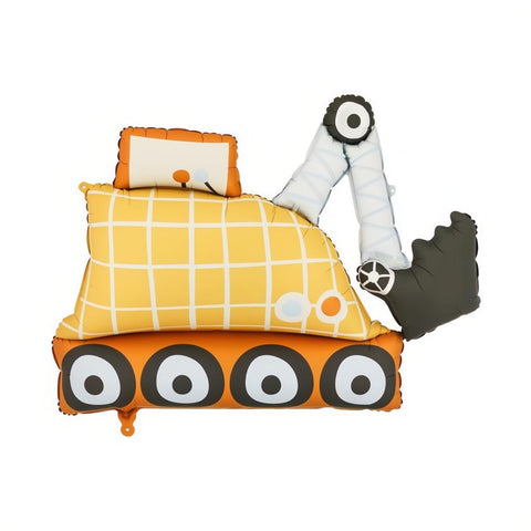 Folienballon Bagger, 93x68 cm PartyDeco 1