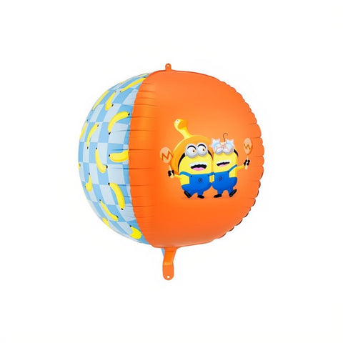 Folienballon Ball mit Minions, 75 cm PartyDeco 1