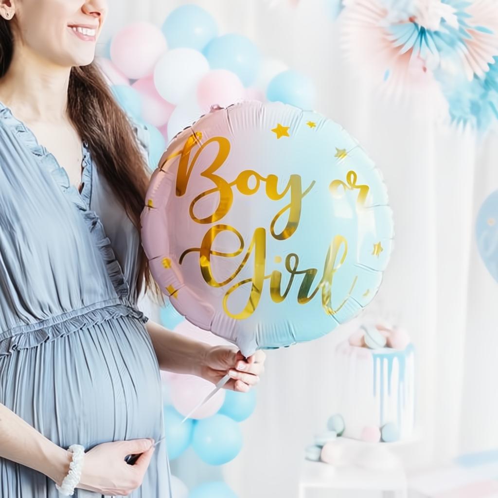 Folienballon Boy or Girl, 35cm PartyDeco 4