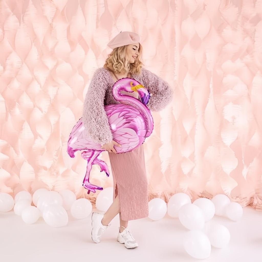 Folienballon Flamingo, rosa, 70x95cm PartyDeco 4