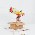 Folienballon Flugzeug, 91x39cm PartyDeco 2