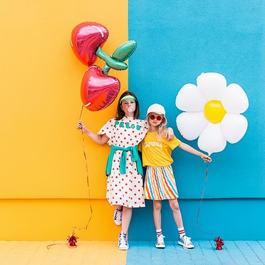 Folienballon Gänseblümchen, 97x103cm PartyDeco 6