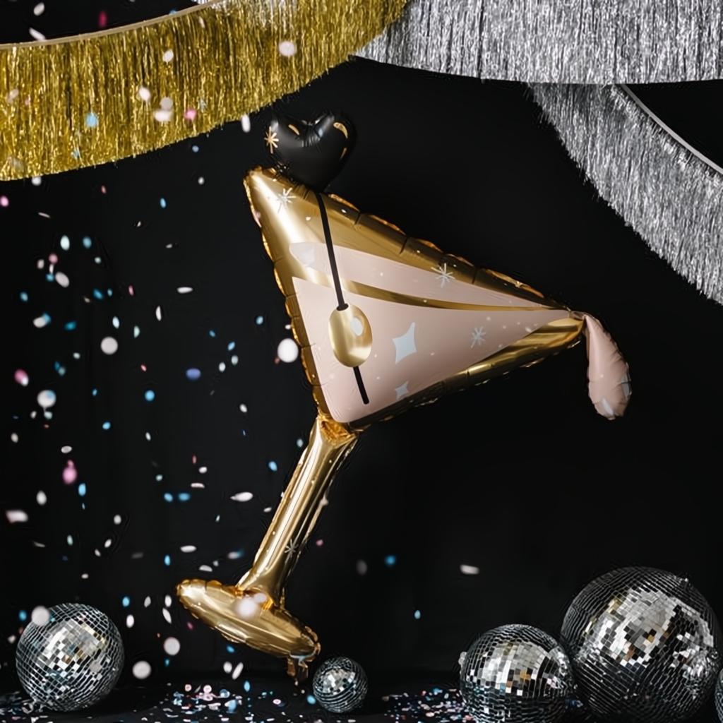 Folienballon Glas, 126x93 cm PartyDeco 3