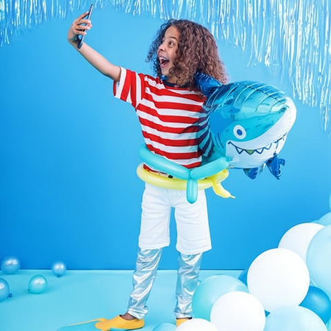 Folienballon Hai, 102x62 cm PartyDeco 2