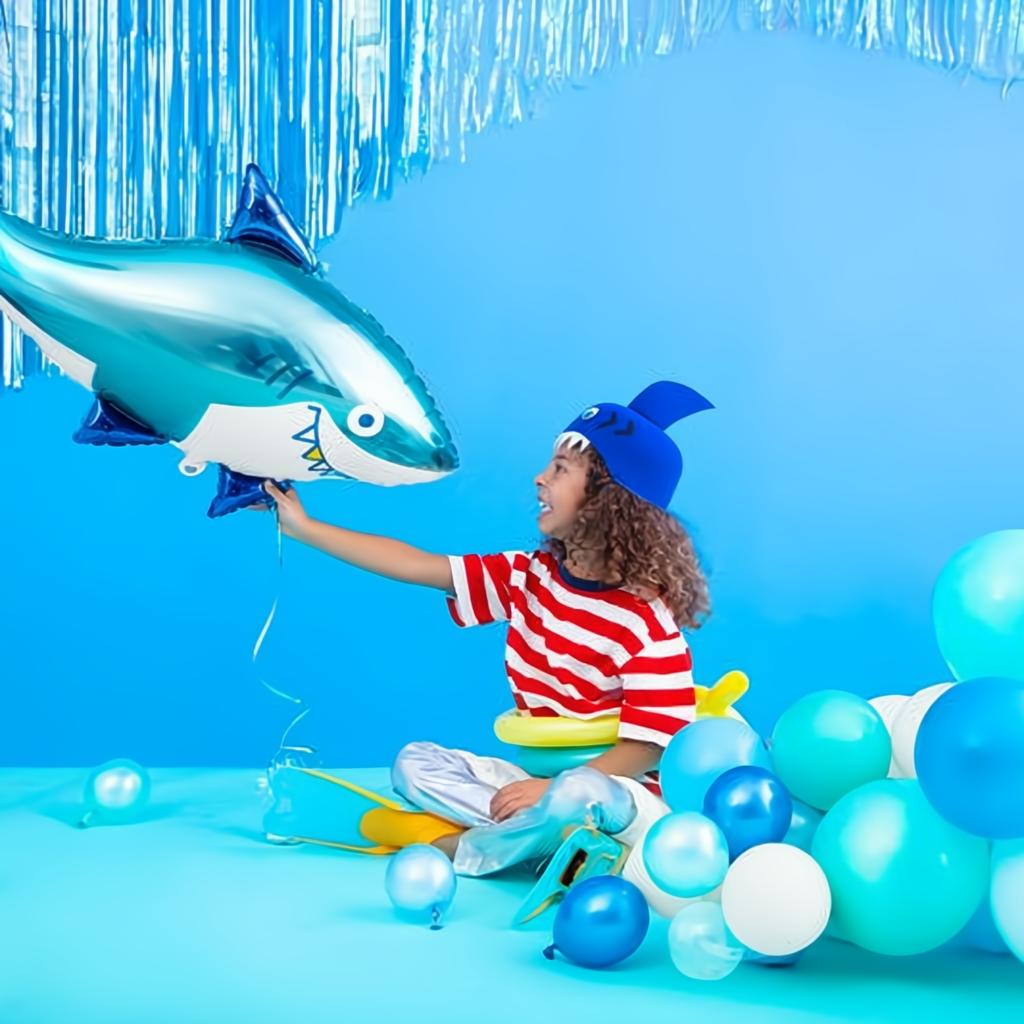 Folienballon Hai, 102x62 cm PartyDeco 4