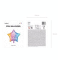 Folienballon Happy Birthday, 40cm PartyDeco 3