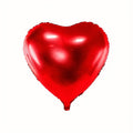 Folienballon Herz, 61cm, rot PartyDeco 1