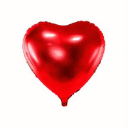 Folienballon Herz, 61cm, rot PartyDeco 1