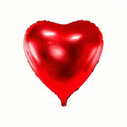 Folienballon Herz, 68x72cm, rot PartyDeco 1