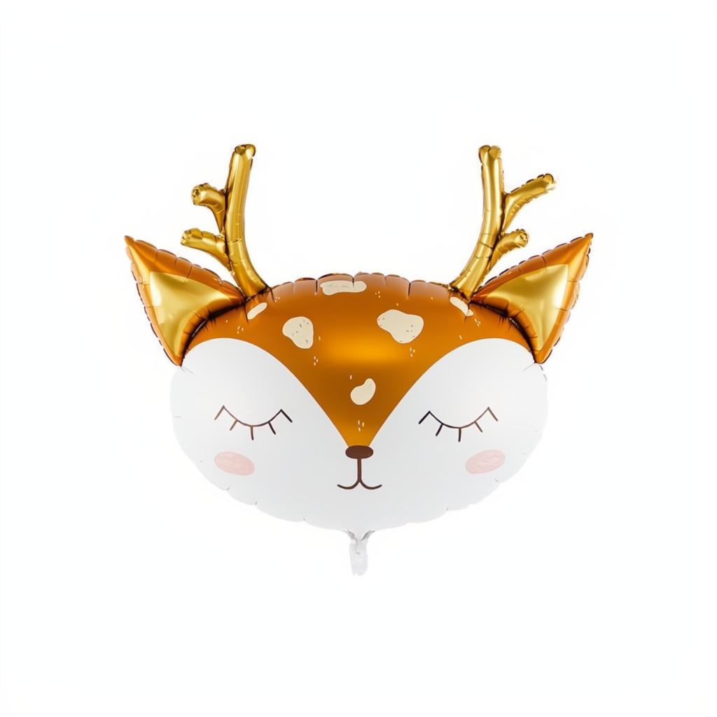 Folienballon Hirsch, 73x64cm PartyDeco 1