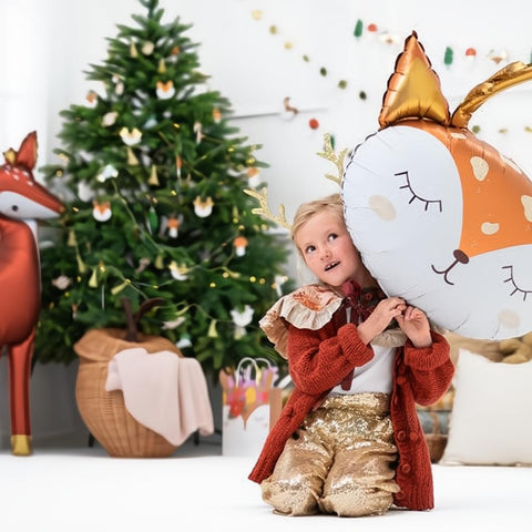 Folienballon Hirsch, 73x64cm PartyDeco 2