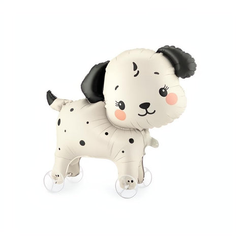 Folienballon Hund auf Rädern, 70x59 cm PartyDeco 1