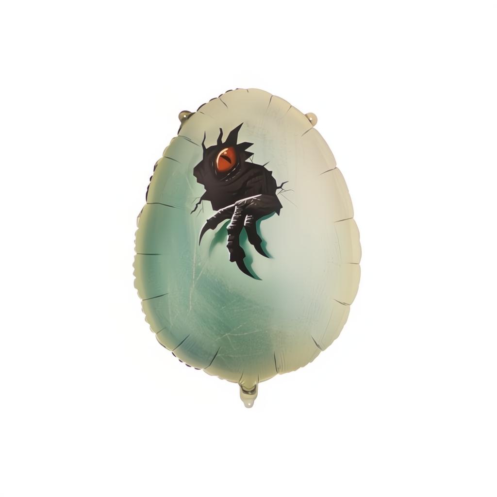 Folienballon Jurassic World Dinosaurier-Ei, 48x64 cm PartyDeco 1