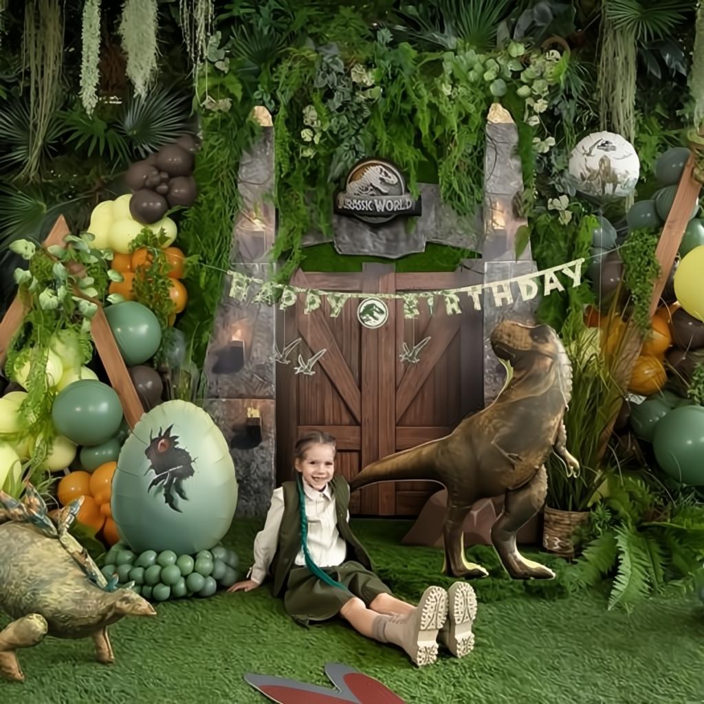 Folienballon Jurassic World Dinosaurier-Ei, 48x64 cm PartyDeco 3
