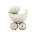 Folienballon Kinderwagen, 67x96 cm. PartyDeco 1