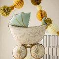 Folienballon Kinderwagen, 67x96 cm. PartyDeco 2