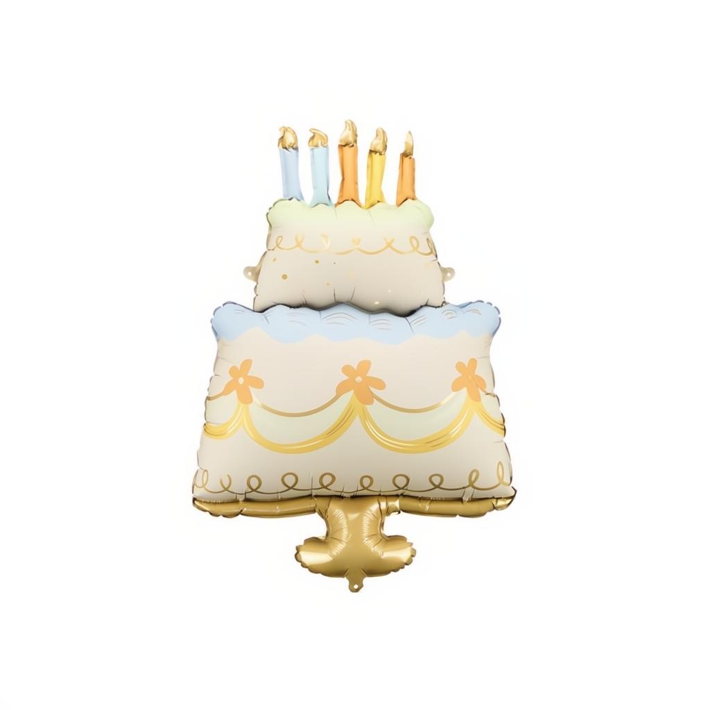 Folienballon Kuchen, 62x104 cm PartyDeco 1