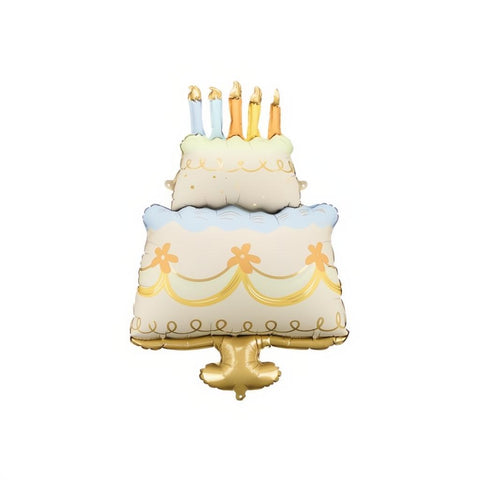 Folienballon Kuchen, 62x104 cm PartyDeco 1