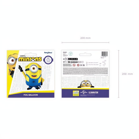 Folienballon Minion Mel, 72x64 cm PartyDeco 5