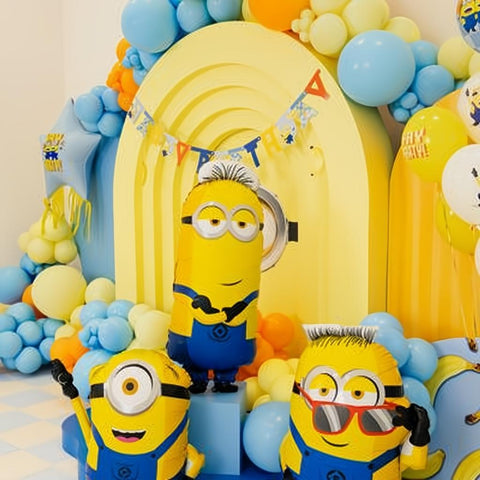 Folienballon Minion Tim, 40x100 cm PartyDeco 2