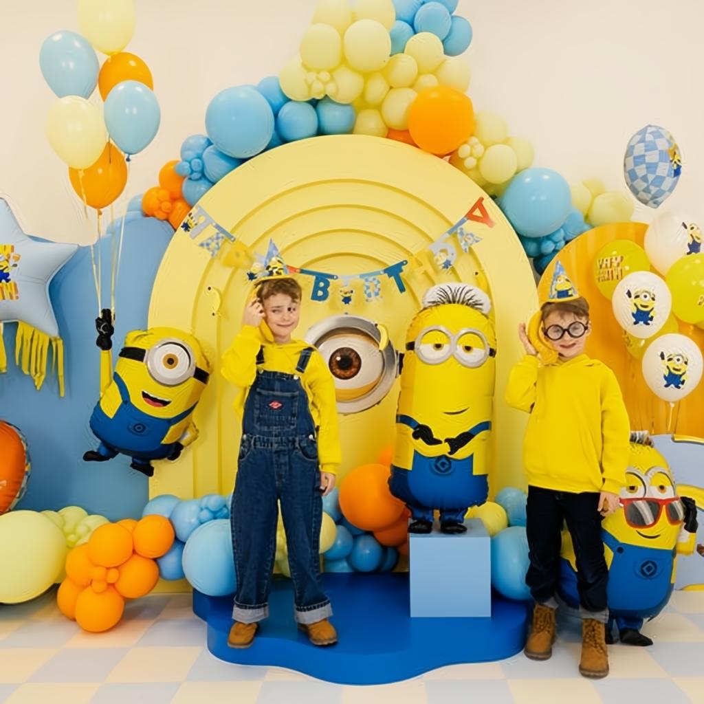Folienballon Minion Tim, 40x100 cm PartyDeco 4