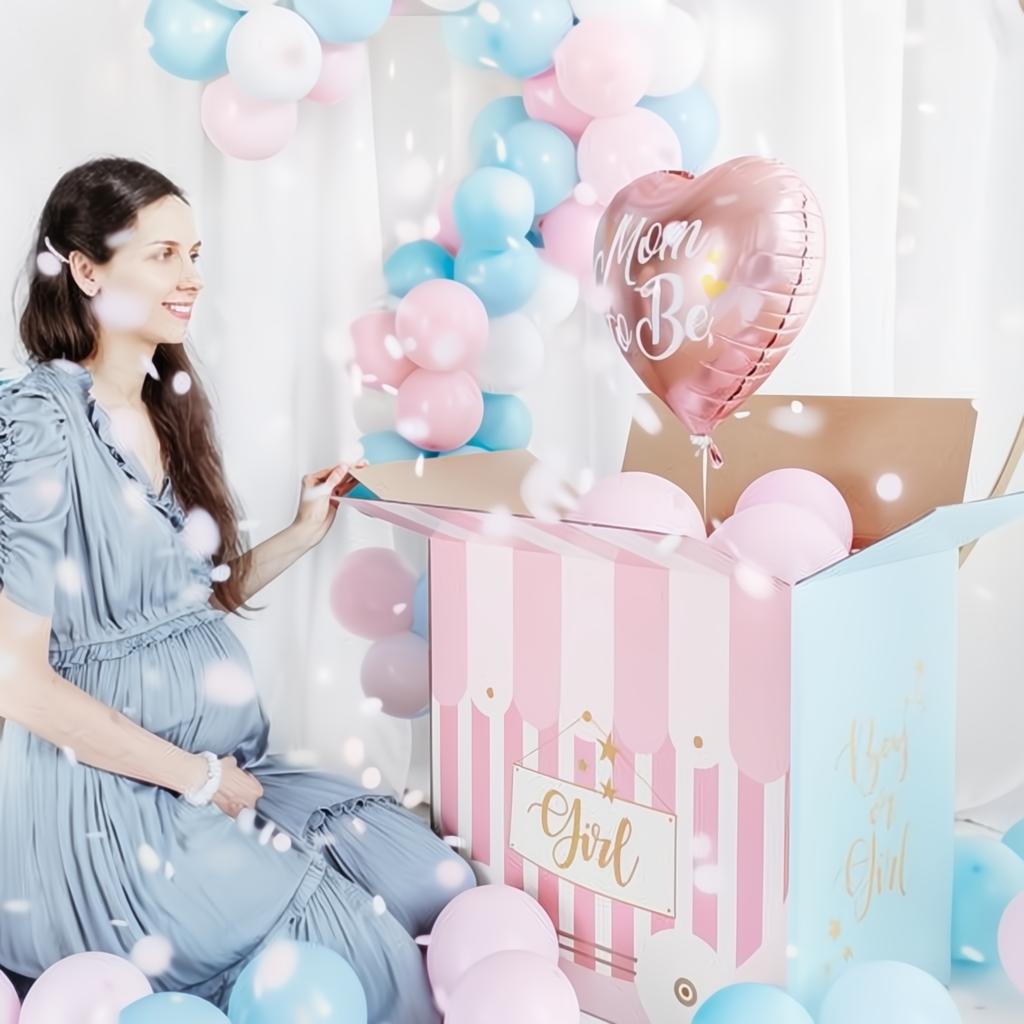 Folienballon Mom to Be, 35cm, rosa PartyDeco 6