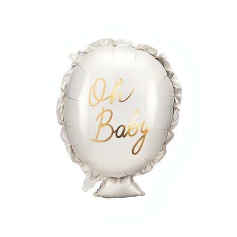 Folienballon Oh baby, 53x69 cm PartyDeco 1
