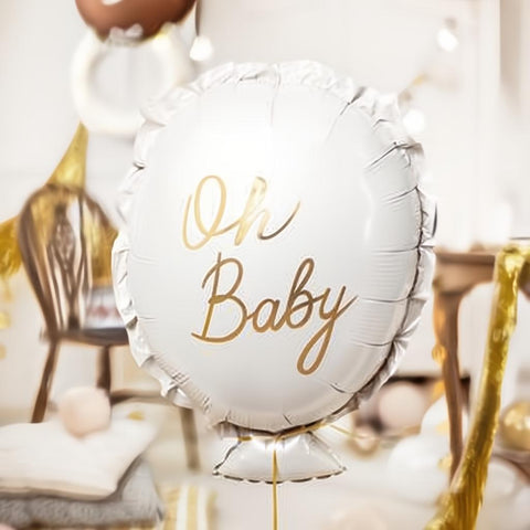 Folienballon Oh baby, 53x69 cm PartyDeco 2