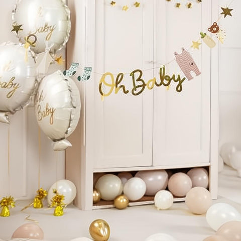 Folienballon Oh baby, 53x69 cm PartyDeco 6