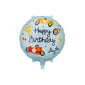 Folienballon Pastille Happy Birthday, 35x35 cm PartyDeco 1