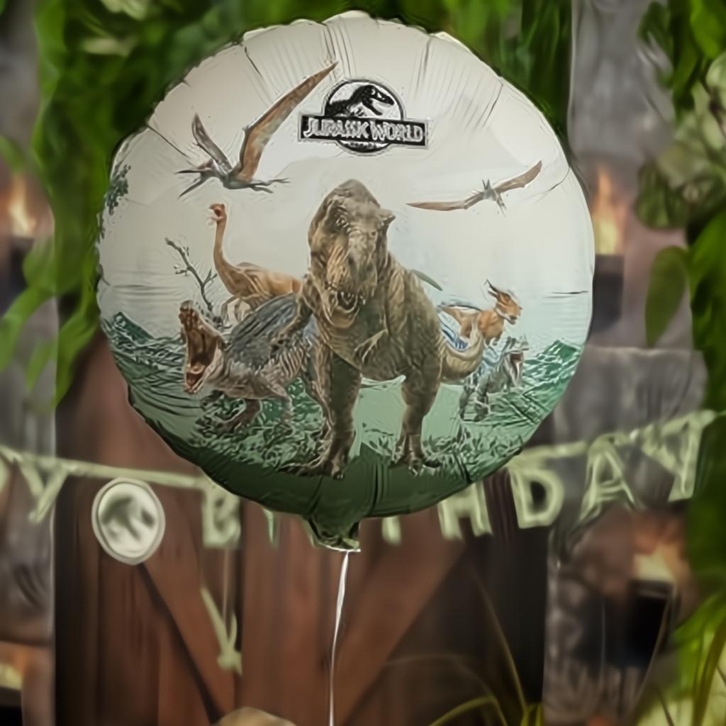Folienballon Pastille Jurassic World, 35x35 cm PartyDeco 2