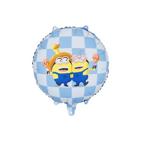 Folienballon Pastille Minions, 35x35 cm PartyDeco 1