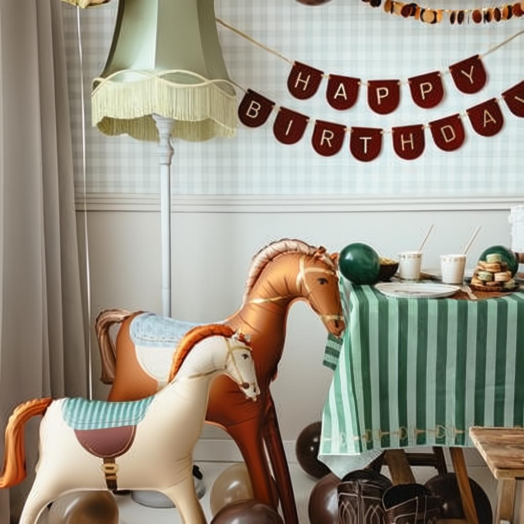 Folienballon Pferd, 112x97 cm PartyDeco 4